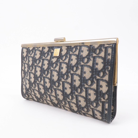 💎✨BEAUTIFUL✨💎 Authentic Christian Dior Trotter Clasp Clutch - Picture 3 of 14